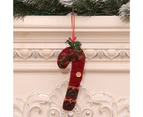 Christmas Pendant Lovely Exquisite Fabric Fireplace Hanging Pendant for Home-4Pcs/Set#