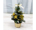 Christmas Tree Compact Festive Delicate Excellent Xmas Tree Ornament Party Accessories-20cm