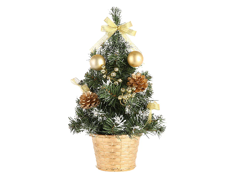 Christmas Tree Artificial 3D Colorful DIY Shiny Small Xmas Tree Holiday Supplies