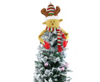 Christmas Tree Pendant Colorful Lovely Vivid Christmas Tree Topper Hat Decor for Decoration