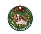 Christmas Tree Pendant Attractive Easy to Use PVC Dogs Cats Pattern Christmas Tree Hanging Ornament for Home-4m