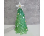 Christmas Tree Miniature Wide Application Vivid Resin Easy Care Christmas Tree Display for Home