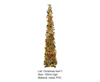 Christmas Tree Eco-friendly Waterproof PVC Artificial Xmas Tree with Round Shiny Sequins for Home