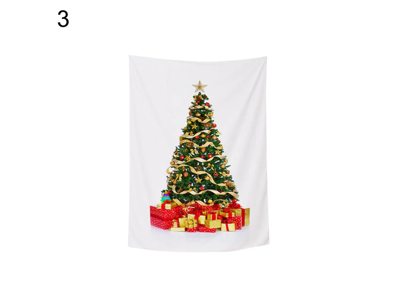 Christmas Tree Tapestry Nordic Exquisite Workmanship Multi-colored European-style Mural Wall Tapestry for Home