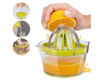 Manual professional juicer fruit press lime press with container 400ml