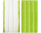 6 packs of reusable mop pads Compatible with Swiffer Wet replacement microfiber refills for wet and dry sweeping