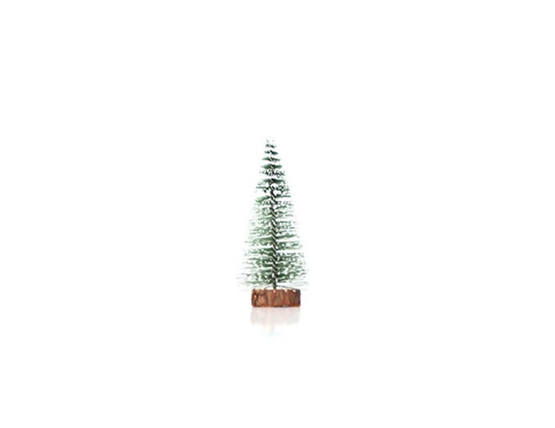 Desktop Xmas Tree Lightweight Good-looking Plastic Cedar Miniature Christmas Tree for Home