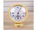 8cm Round Big Dial Thermometer Hygrometer Pointer Temperature Humidity Meter Random Color