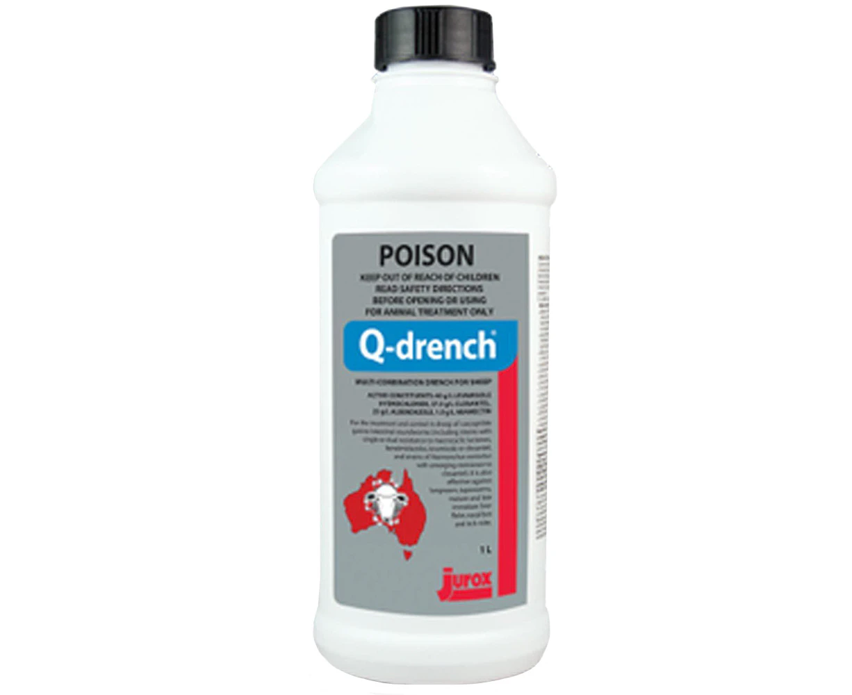 Jurox Q-Drench Sheep Allwormer 1L