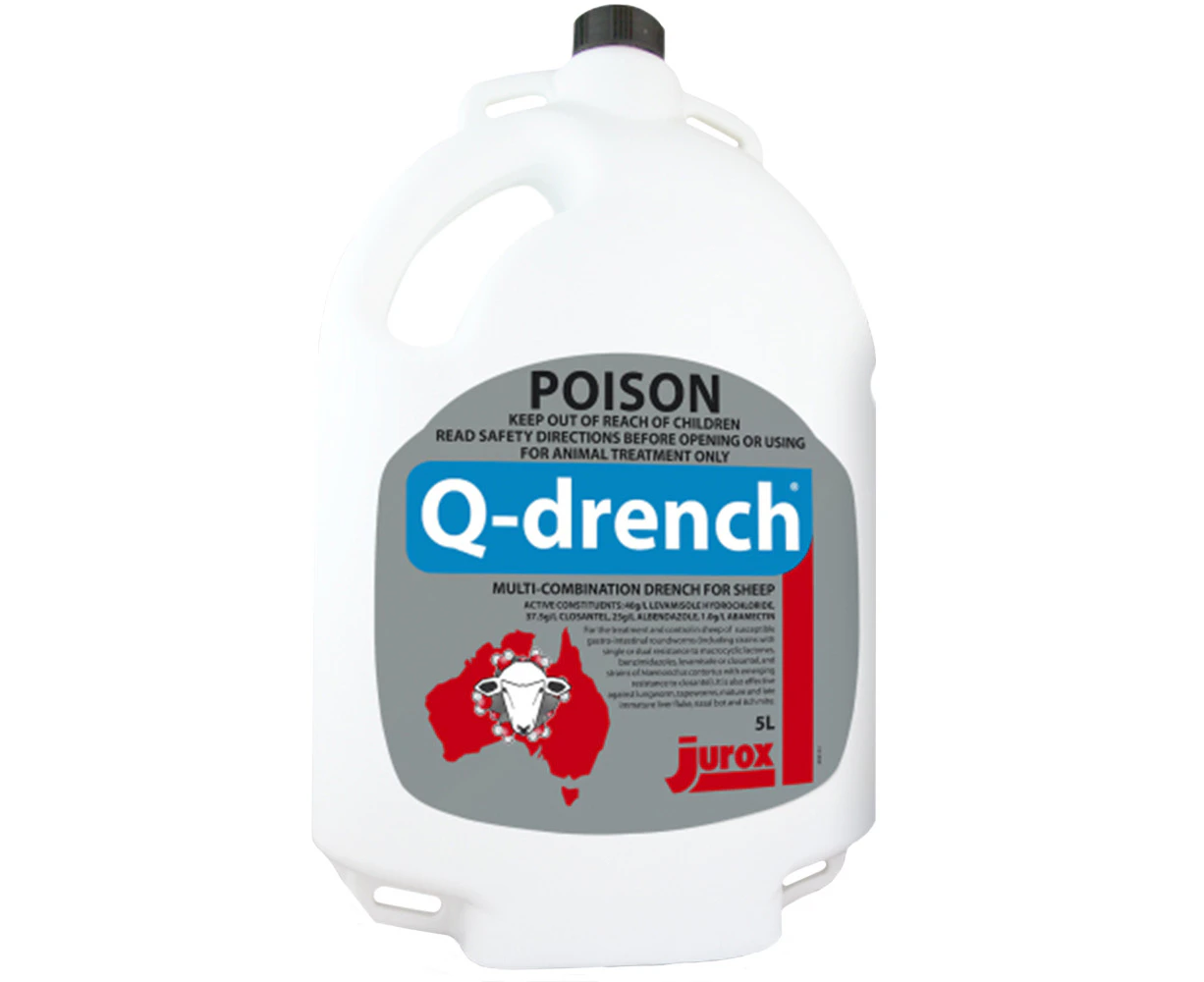 Jurox Q-Drench Sheep Allwormer 5L