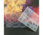 Transparent UV Resin Liquid Silicone Mold Craft DIY for Earrings Necklace Making Jewelry