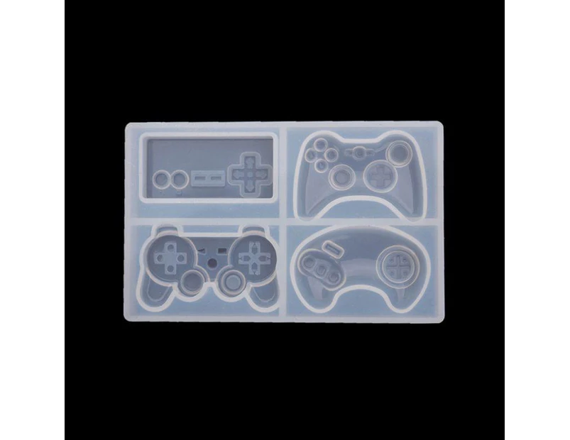 4-Styles Game Consoles Handle Pendant Silicone Resin Mold Making Tools