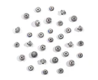 30/50Pcs Crafts Supplies Spacer Beads Metal Connecting Ring Jewelry Accessories