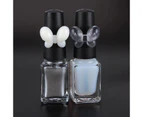 Transparent Nail Art Tools Female Plastic Butterfly Color Snap Ring