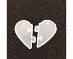DIY New Love Locks Pendant Silicone Mold Jewelry Resin Mold Elegant Durable Fashion Hot for Lovers