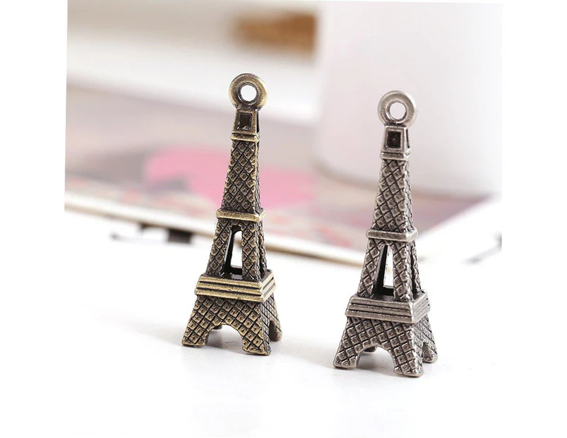 A0050 Eiffel Tower Alloy Decorative Antique Pendant Diy Accessories LX92