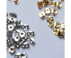 BBV S925 Silver Earplugs Thick Vacuum Plating Processing Jewelry Plating Platinum