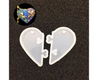 DIY Fashion Jewelry Resin Mold Love Locks Pendant Silicone Mold Hot Elegant New Durable for Lovers