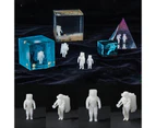 1PC Art Supplies DIY Crystal Epoxy 3D Astronaut Modeling Fillings Resin Casting Mini Spaceman