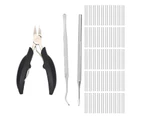 1 Set Toenail Pedicure Kit Adjustable Stainless Steel Ingrown Toenail Treatment Tool for Home -C