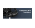 ALFORDSON Office Chair Executive PU Leather Seat Black