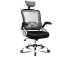 ALFORDSON Mesh Office Chair Flip-up Arms