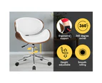 ALFORDSON Executive Office Chair Malvar (White)