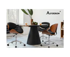 ALFORDSON Wooden Office Chair Executive Aria (Black)