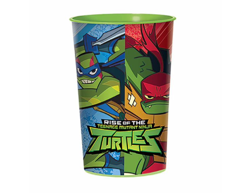 Rise Of The Teenage Mutant Ninja Turtles Favour Cup Plastic 473ml Size: One Size