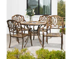 Livsip Outdoor Dining Chairs Set 2 Piece Bistro Set Cast Aluminum Patio Garden Furniture