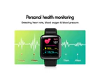 BLACK LORD Bluetooth Smart Bracelet Heart Rate Monitor Smart Watch Pedometer Model - Zeta E144