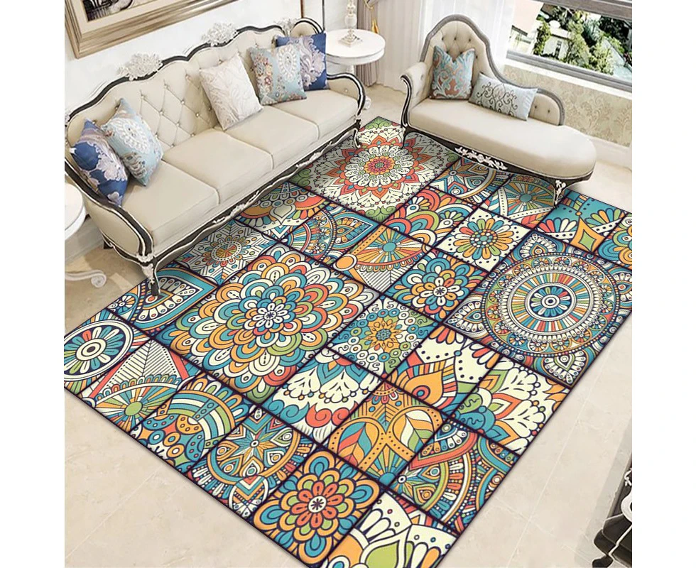 Carpet Entrance Door Floor Mat Modern Simple Doormat Non-slip Floor Mat Living Room Bedroom Decor Rug （120 x 160cm, TM3378）