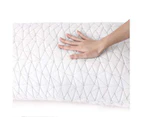 Giselle Set of 2 Rayon Single Memory Foam Pillow