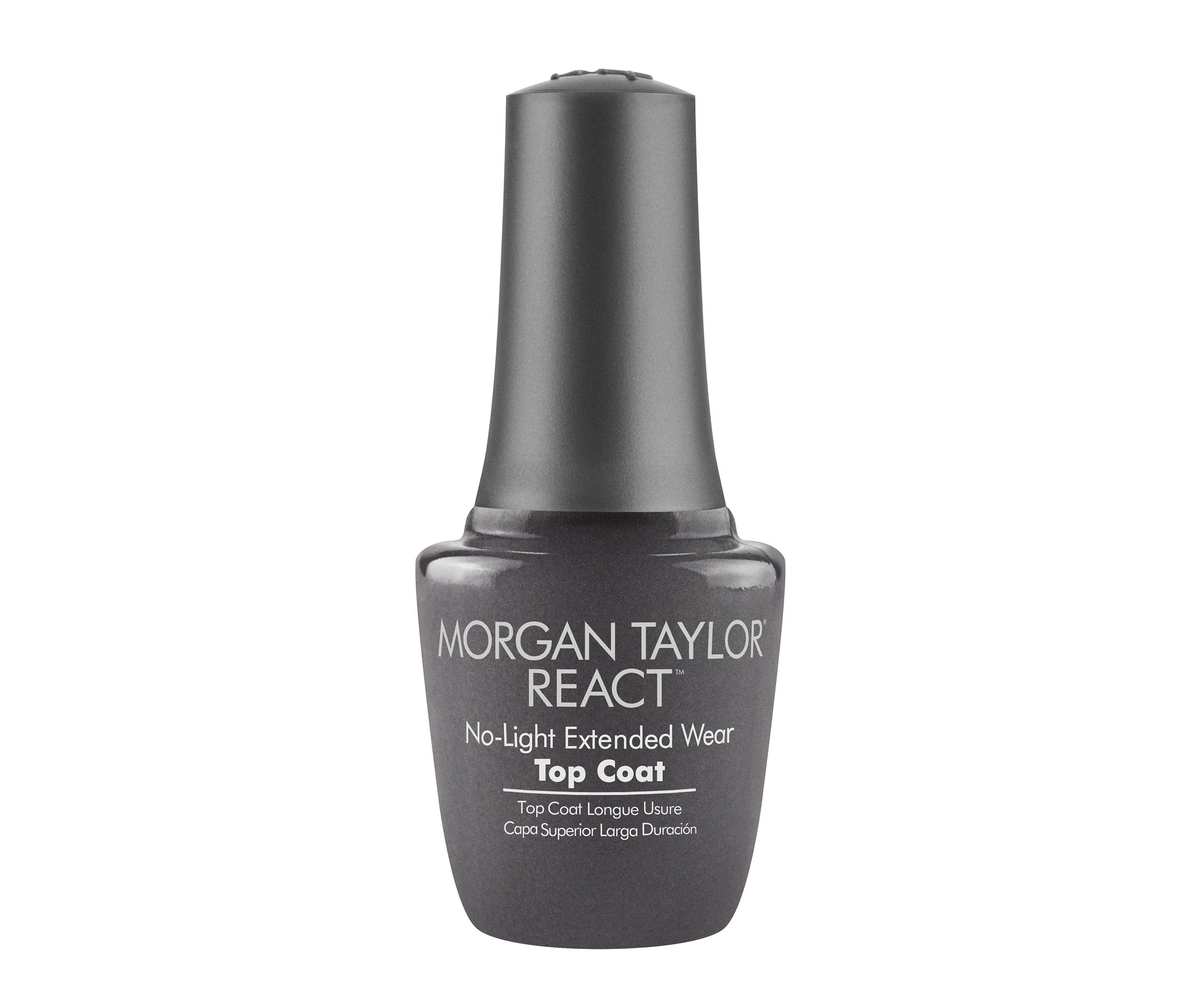 Morgan Taylor Nail Lacquer - 51006 React Top Coat Shiny 15ml