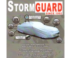 4WD Car Cover Stormguard Waterproof Large to 4.9M Ford Territory SY SX SZ FPV - Silver