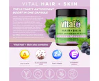 Vital Plant Based Hair + Skin Super Antioxidant Blend 30 Vegecaps