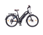 NCM Milano Plus Trekking E-Bike, City-Bike, 250W, 48V 16Ah 768Wh Battery - Black