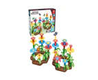 38-Piece Set Kids Flower Garden Building Toys Gardening Pretend Gift