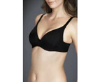 Women Berlei Barely There Contour T-Shirt Bra Black With Underwire Elastane/Nylon - Black