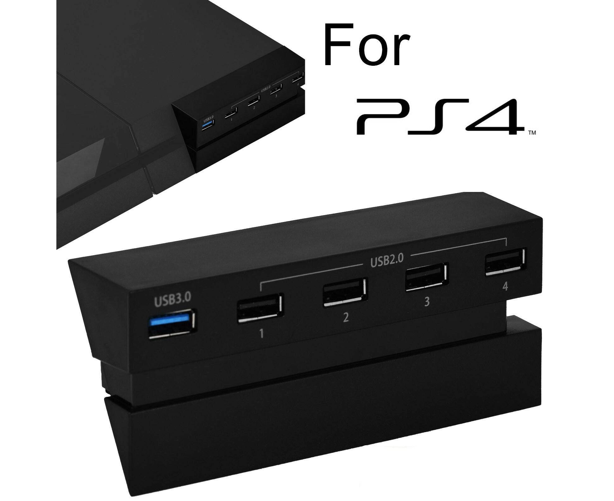 At placere Med andre ord Uoverensstemmelse 5 Ports 2.0 Hub USB 3.0 Adapter Connector High Speed For Sony PlayStation 4  PS4 | Catch.com.au
