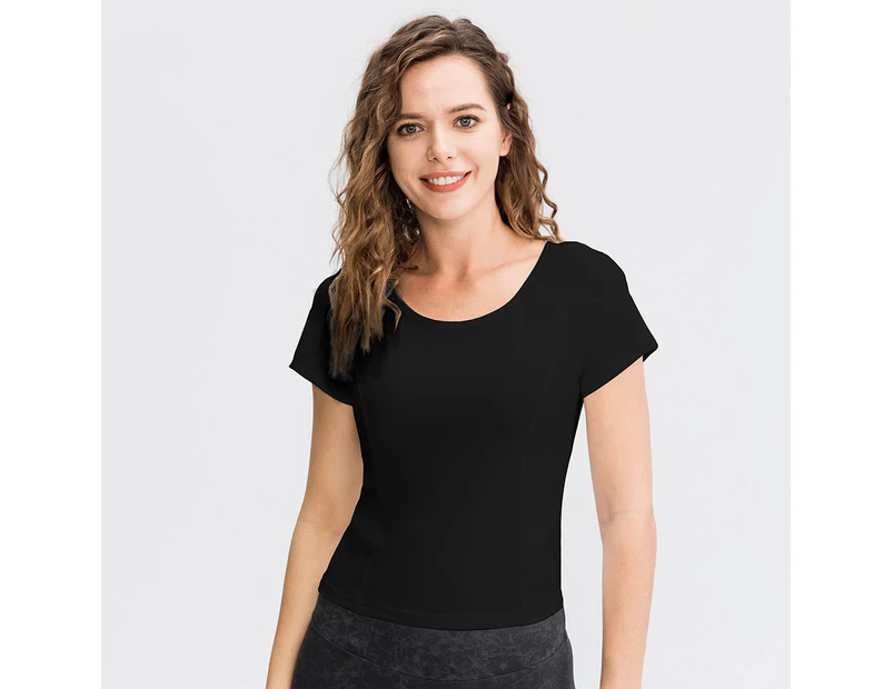 Short Sleeve Workout Shirts for Women for Running