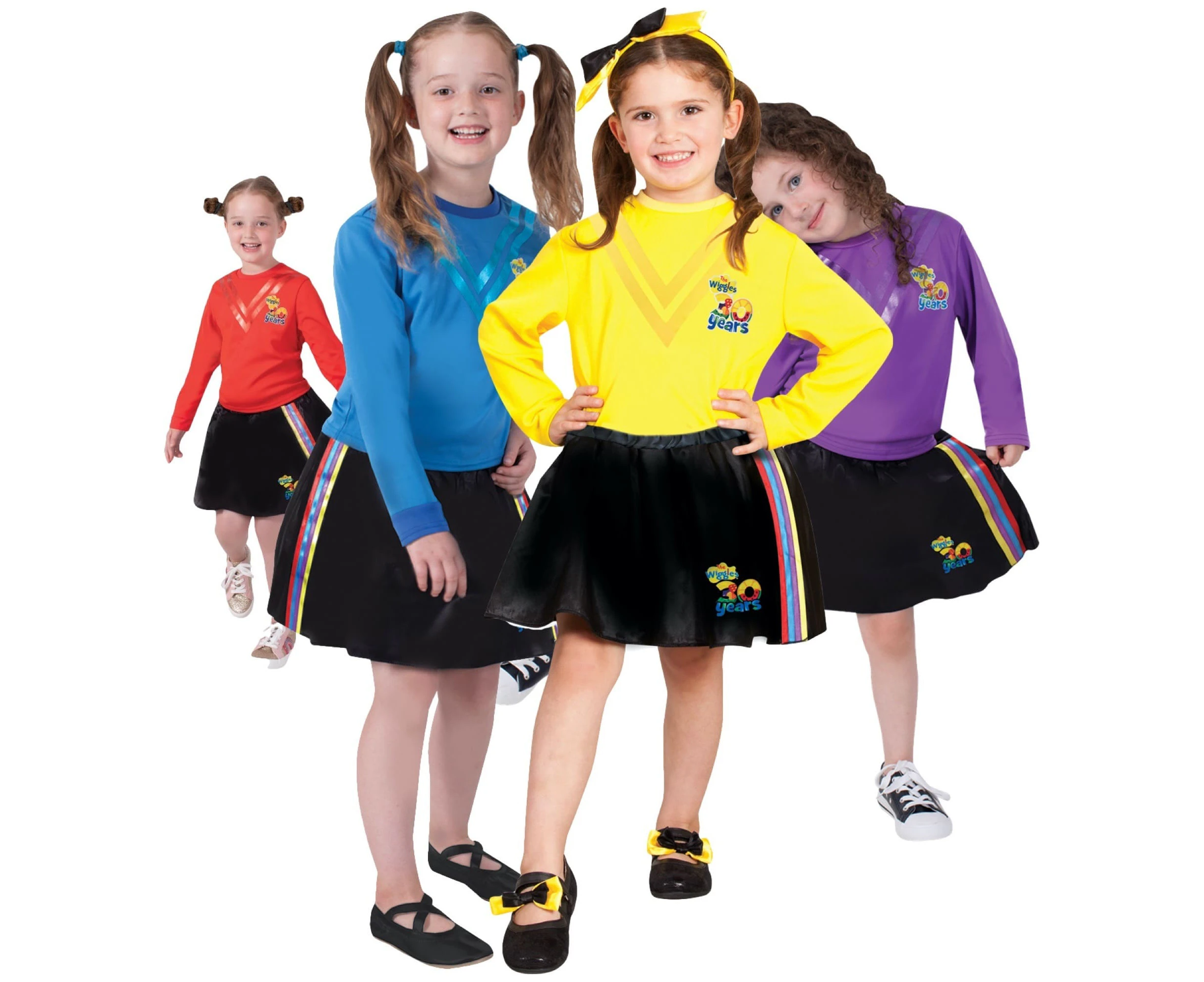 Rubies Wiggles 30Th Anniversary Skirt Childrens Dress Up Costume