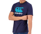 Canterbury Men's CCC Anchor Tee / T-Shirt / Tshirt - Navy