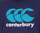 Canterbury Men's CCC Anchor Tee / T-Shirt / Tshirt - Navy