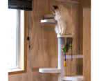 Monkee Tree - The Scalable Cat Climbing Ladder 12 Trunk Starter Pack