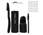 Eyebrow Stamp Stencil Kit Eyebrow Stamp And Shaping Kit Waterproof Brow Stamp Hairline Shadow Powder