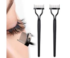 2 Pcs Mascara Separator Set Lash Extensions Applicator Professional Beauty Makeup Tool for Eyelashes