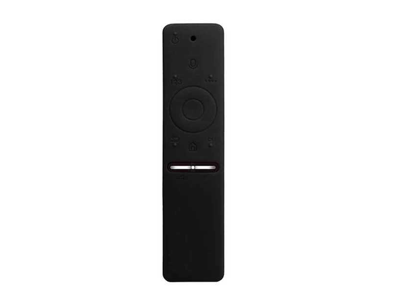 Dust-proof Silicone Protective Case Cover for Samsung Smart TV Remote Control - Black