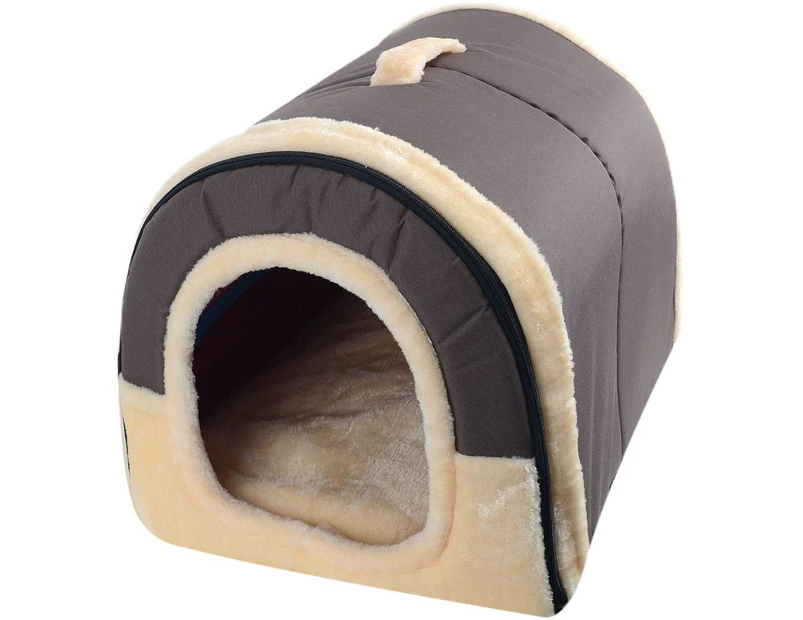 Pet Supplies Kennel, Removable and Washable Pet Bed Cat Kennel Dog Cage Dog Mat Autumn and Winter