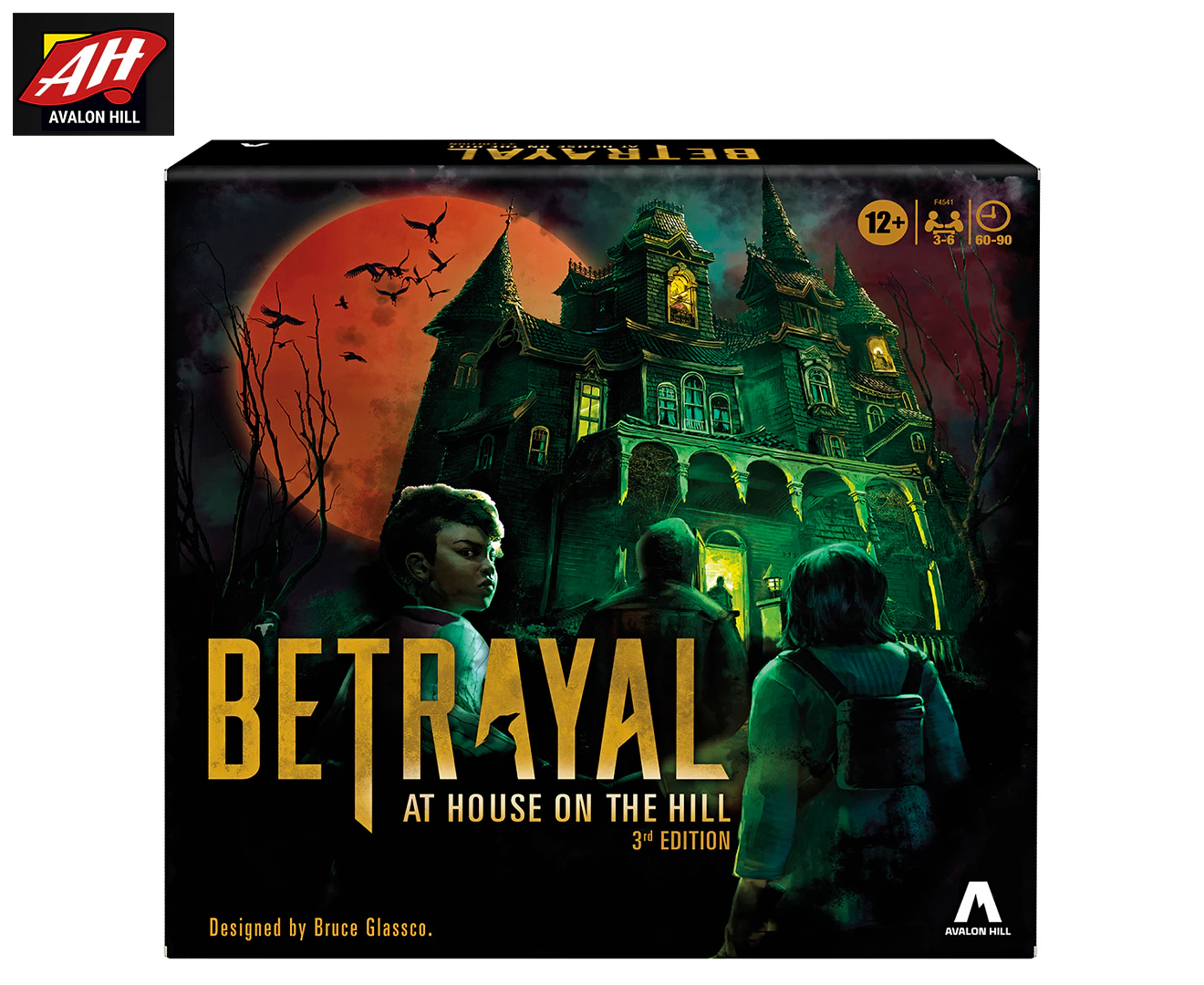 Avalon Hill Betrayal At House On The Hill 3rd Edition Board Game